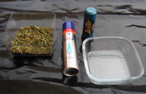 Une extraction d'huile de cannabis ne nécessite pas beaucoup de matériel Matériel pour réalisation de BHO