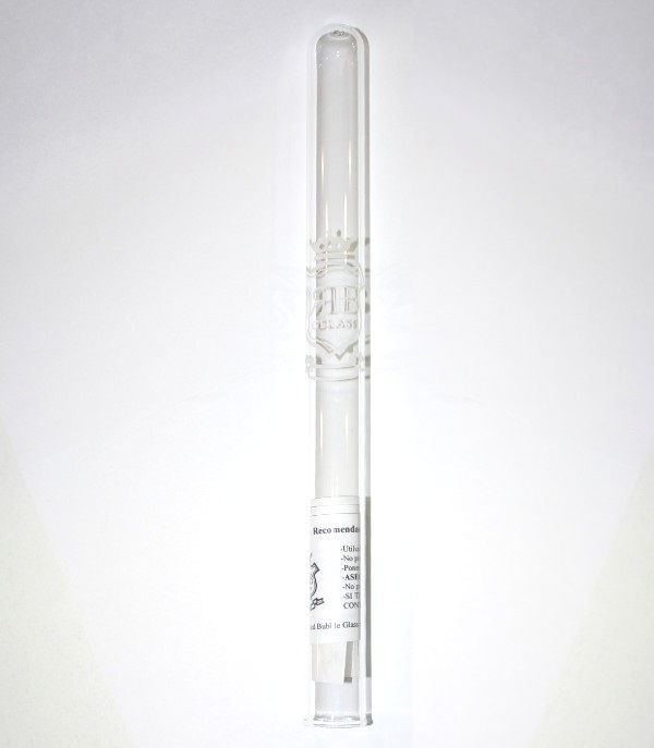 Tube d'extraction de BHO en borosilicate