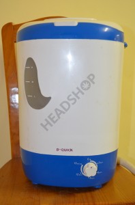 Le Bubblator avec son indicateur de niveau d'eau et le temporisateur