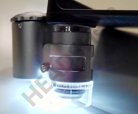 Loupe de 60x pour voir les trichomes