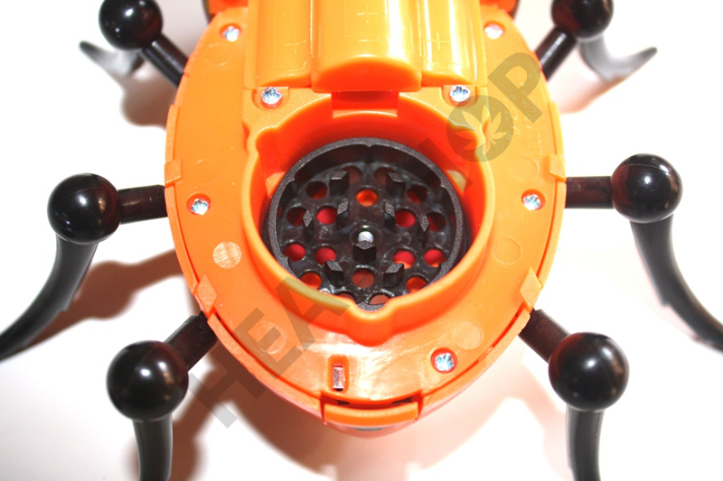 L'intérieur du hacheur du Bud Bug
