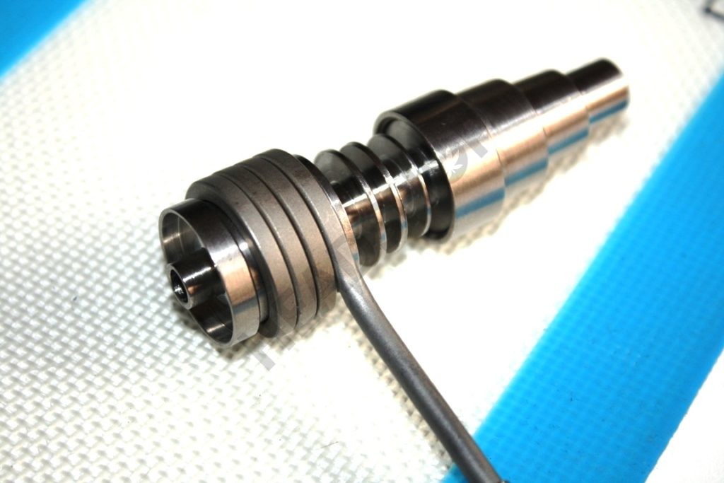 V-Nail monté et prêt pour l’utilisation.