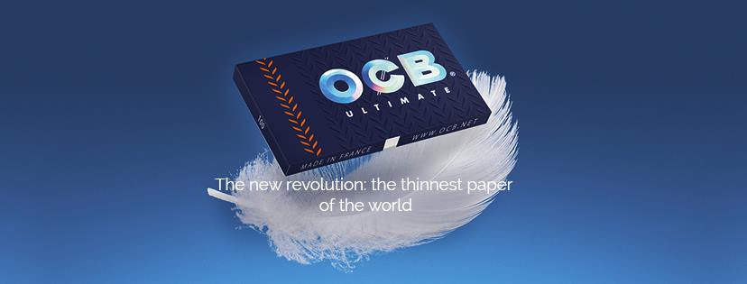 Le nouveau papier à rouleur OCB Ultimate est le plus fin du monde